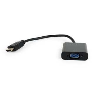 Переходник HDMI-VGA Cablexpert A-HDMI-VGA-04, 19M/15F, длина 15см