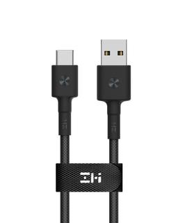 Кабель ZMI Premium USB/Type-C with PP Braided Sleeve (100cm) Black AL401