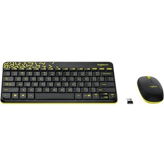 Клавиатура + мышь Logitech Wireless Desktop MK240 Nano Black Retail Combo (920-008213)
