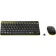 Клавиатура + мышь Logitech Wireless Desktop MK240 Nano Black Retail Combo (920-008213)