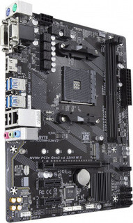 Материнская плата Gigabyte GA-A320M-S2H  Soc-AM4 AMD B350 2xDDR4 mATX AC`97 8ch(7.1) GbLAN RAID+VGA+DVI+HDMI