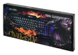 Клавиатура Oklick 700G Dynasty черный USB Multimedia Gamer LED