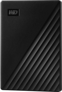 Жесткий диск WD Original USB 3.0 1Tb WDBYVG0010BBK-WESN My Passport 2.5" черный
