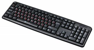 Клавиатура Oklick 90M черный USB