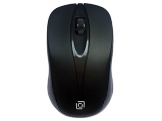Беспроводная мышь Oklick 675MW черный оптическая (800dpi) беспроводная USB (2but)