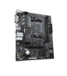 Материнская плата Gigabyte A520M H Soc-AM4 AMD A520 2xDDR4 mATX AC`887 8ch(7.1) GbLAN RAID+DVI+HDMI