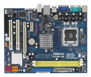 Материнская плата ASRock G31M-GS Soc-775 iG31 mATX SATA AC'97 6ch LAN-Gbt +VGA