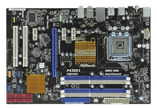 Материнская плата ASRock P43DE3 Soc-775 iP43 DDRIII ATX SATA AC'97 8ch LAN-Gbt