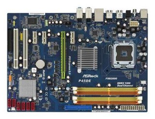 Материнская плата ASRock P45DE Soc-775 iP45 DDRII ATX SATA AC'97 8ch LAN-Gbt