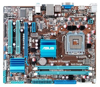 Материнская плата Asus P5G41T-M LX2/GB/LPT Soc-775 iG41 DDRIII mATX SATA AC'97 6ch LAN-Gbt +VGA bulk