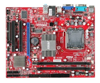 Материнская плата MSI G31TM-P21 Soc-775 iG31 DDRII mATX SATA AC'97 8ch. LAN +VGA