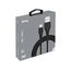 Кабель TFN Type-C Knight 5A 1m  black (TFN-CKNUSBUSB1MBK)