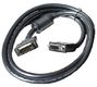 Кабель DVI-D Buro 25M/25M, 1.8м, феррит. кольца
