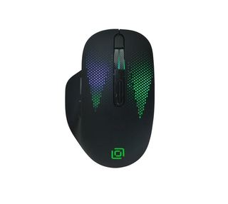 Беспроводная мышь Oklick 636LWC черный оптическая (2400dpi) USB/USB-C (6but)
