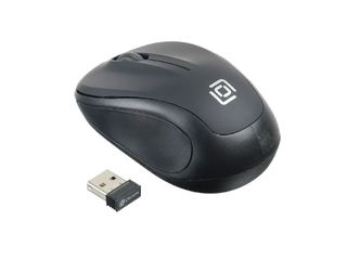 Беспроводная мышь Oklick 665MW черный оптическая (1000dpi) USB (3but)