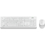 Клавиатура + мышь A4 Fstyler FG1010 USB, беспроводной, белый [fg1010 white]