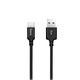 Кабель USB 2.0 hoco X20, 1м, AM/microBM, черный