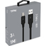 Кабель TFN USB Type-C, 1.0м black (TFN-CUSBCUSB1MBK)
