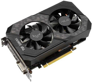 Видеокарта Asus PCI-E TUF-GTX1660S-O6G-GAMING NV GTX1660SUPER 6144Mb 192b GDDR6 1530/14002 DVIx1/HDM