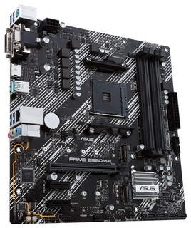 Материнская плата Asus PRIME B550M-K Soc-AM4 AMD B550 4xDDR4 mATX AC`97 8ch(7.1) GbLAN RAID+VGA+DVI+HDMI