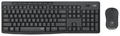 Клавиатура + мышь Logitech MK295 Silent Wireless Combo черный USB