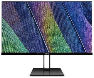 Монитор AOC 27" Value Line 27V2Q черный IPS LED 4ms 16:9 HDMI матовая 1000:1 250cd 178гр/178гр 1920x1080 DisplayPort FHD