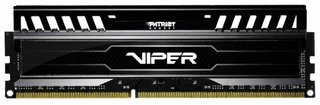 Память DDR3 8Gb 1600MHz Patriot PV38G160C0 Viper 3 RTL PC3-12800 CL10 DIMM 240-pin 1.5В
