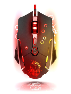 Мышь Defender Killer GM-170L черный оптическая (3200dpi) USB для ноутбука (6but) 52170