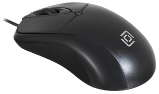 Мышь Оклик 285V2 черный оптическая (1000dpi) USB (3but)