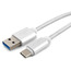 Кабель USB Cablexpert CC-P-USBC03S-1M, AM/Type-C, серия Platinum, длина 1м, серебро, нейлоновая оплетка, блистер