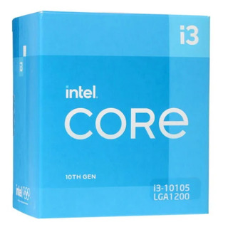 Процессор Intel Original Core i3 10105 Soc-1200 (BX8070110105 S RH3P) (3.7GHz/Intel UHD Graphics 630) BOX
