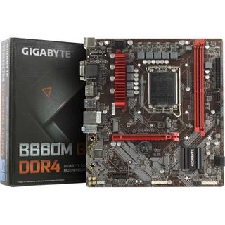 Материнская плата Gigabyte B660M GAMING DDR4 Soc-1700 Intel B660 2xDDR4 mATX AC`97 8ch(7.1) 2.5Gg RAID+VGA+HDMI+DP