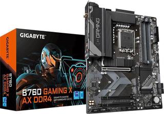 Материнская плата Gigabyte B760 GAMING X AX DDR4 Soc-1700 Intel B760 4xDDR4 ATX AC`97 8ch(7.1) 2.5Gg RAID+HDMI+DP