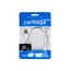 Кабель Carmega USB/Type-C 1m White (CAR-C-AC1M-WH)