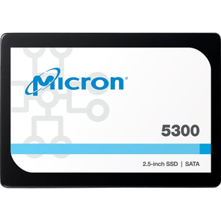 Накопитель SSD SATA 480GB Micron SSD 5300 PRO, 480GB, 2.5" 7mm, SATA3, 3D TLC, R/W 540/410MB/s, IOPs 85 000/36 000, TBW 1324, DWPD 1.5
