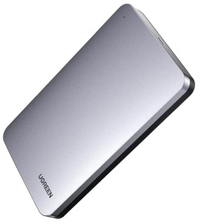 Внешний бокс для HDD UGREEN CM300 (70499) 2.5-Inch SATA External Hard Drive Enclosure. Цвет: серый