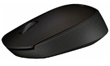 Беспроводная мышь Logitech B170 черный оптическая (1000dpi) USB (2but)