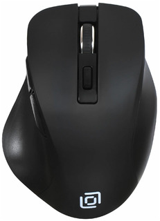 Беспроводная мышь Oklick 537MW черный оптическая (1600dpi) USB (6but)