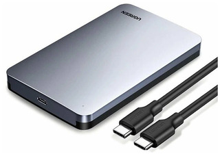 Внешний бокс для HDD UGREEN CM300 (70498) 2.5-Inch SATA External Hard Drive Enclosure. Цвет: серый