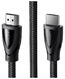 Кабель UGREEN HD140 (80405) HDMI 2.1 Male To Male Cable 8K Braided Cable. Длина: 5м. Цвет: черный