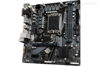 Материнская плата Gigabyte H610M S2H DDR4 Soc-1700 Intel H610 2xDDR4 mATX AC`97 8ch(7.1) GbLAN+VGA+DVI+HDMI+DP