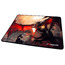Коврик для мыши Гарнизон GMP-205, рисунок "дракон", ткань+резина, оверлок 437х350х3мм