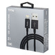Кабель TFN USB/Lightning, 1м Black (TFN-CLIGUSB1MTPBK)