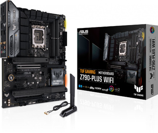 Материнская плата Asus TUF GAMING Z790-PLUS WIFI Soc-1700 Intel Z790 4xDDR5 ATX AC`97 8ch(7.1) 2.5Gg RAID+HDMI+DP