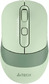 Беспроводная мышь A4 Fstyler FB10C зеленый  оптическая (2400dpi) USB+BT (4but)