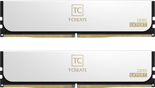 Память DDR5 2x32Gb 6000MHz TEAMGROUP T-Create Expert 64GB (2x32GB) CL34 (34-44-44-84) 1.35V CTCWD564G6000HC34BDC01 White