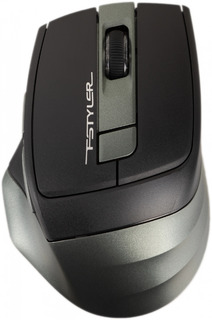 Беспроводная мышь A4 Fstyler FB35 зеленый/черный оптическая (2000dpi) USB+BT (6but)