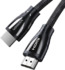 Кабель UGREEN HD140 (80401) HDMI 2.1 Male To Male Cable 8K Braided Cable. Длина 1 м. Цвет: черный