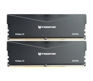 Память DDR5 2x16Gb 6400MHz Acer Predator Pallas II 32GB (2x16GB) CL32 (32-39-39-102) Black