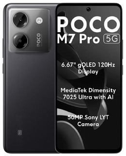 Смартфон Xiaomi POCO M7 Pro 5G 8/256Gb Black NFC EU (Global Version)